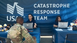 usaa response to hurricane milton helene