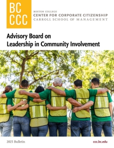 Community Involvement cover 2025