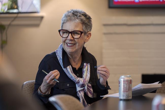 Bernadette McCauley delivers her luncheon colloquium titled "Our Stories Need to be Told": Memoirs of Former Nuns.