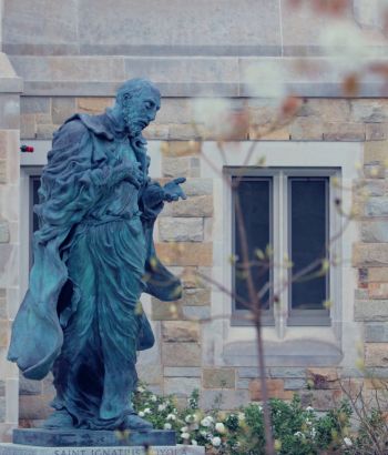C21 Jesuit Higher Ed 2024 Magazine Article Photos - C21 Additional Resources - St. Ignatius Statue C21 Jesuit Higher Ed 2024 Magazine Article Photos - C21 Additional Resources - St. Ignatius Statue