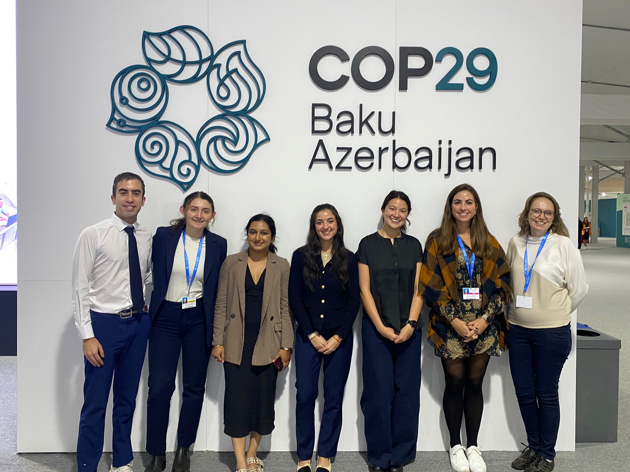 Members of the BC delegation met with Catherine Goldberg (BC ‘16), Senior Climate Policy Officer, U.S. Department of State, during week 1 of the conference.
