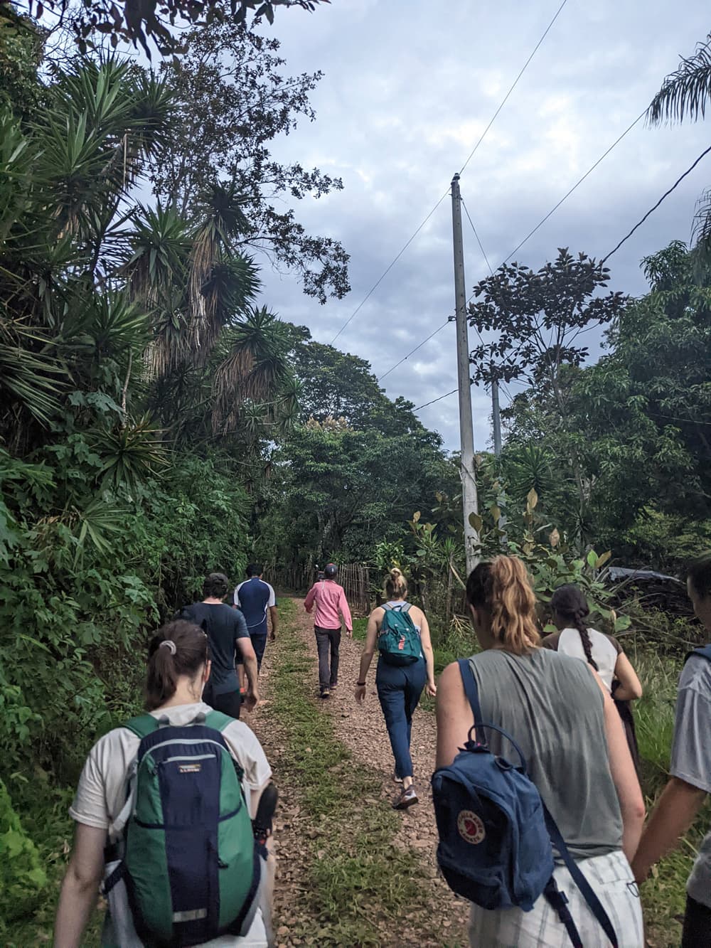 Students participating in the Arrupe International Encounters program.