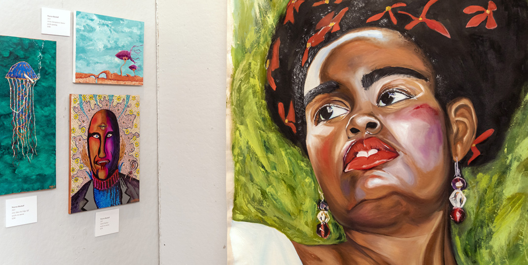 student paintings