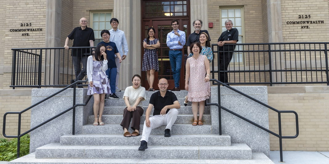 Ricci Institute Fellows and staff group shot