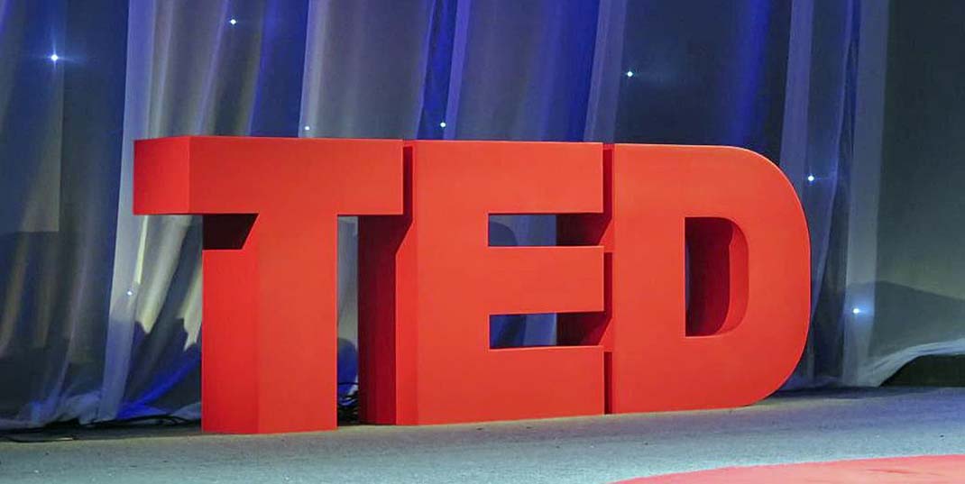 TED talk stage