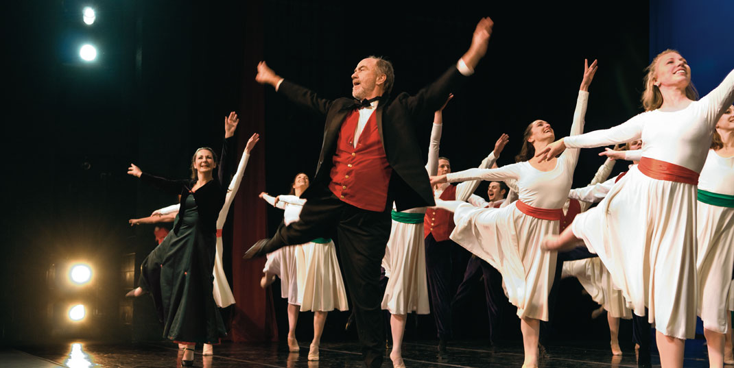 Scene from 'A Dancer's Christmas'
