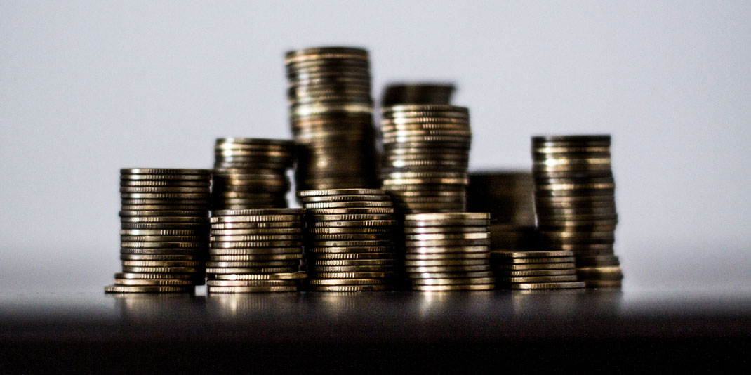 Stack of coins