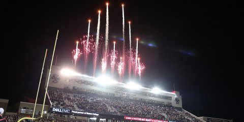 Alumi Stadium fireworks