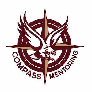 Compass and eagle logo