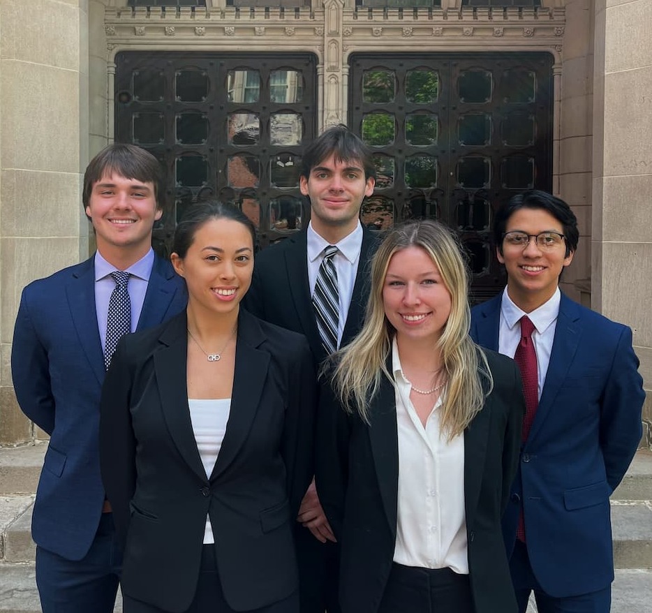 Nathan Wakefield, Jake Lewis, Brianna Boughton, Taylor Henry, Luis Engleton-Sapon