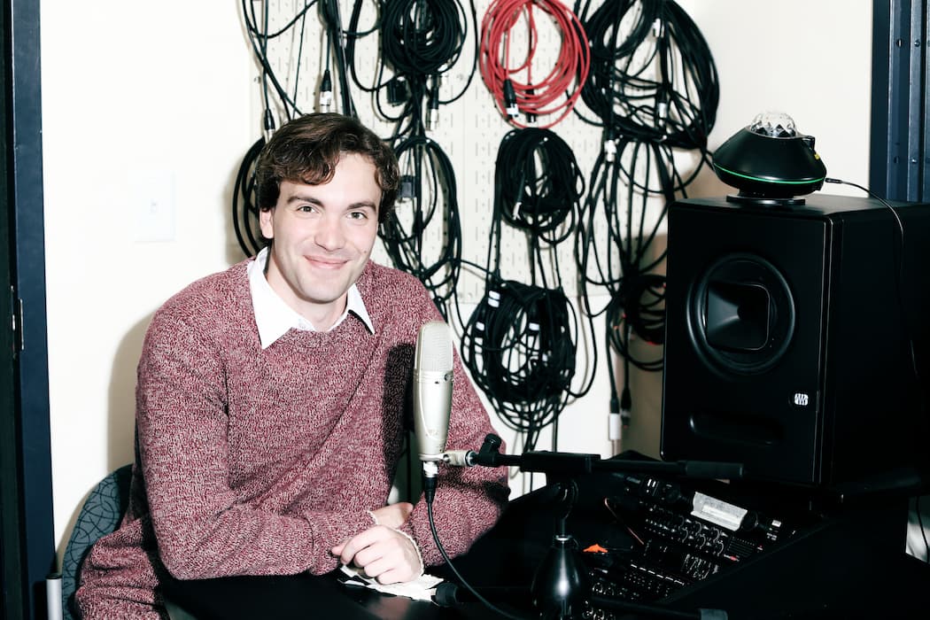 Since grade school, Dylan Carrollo '25 has been forging his own path via radio waves. 