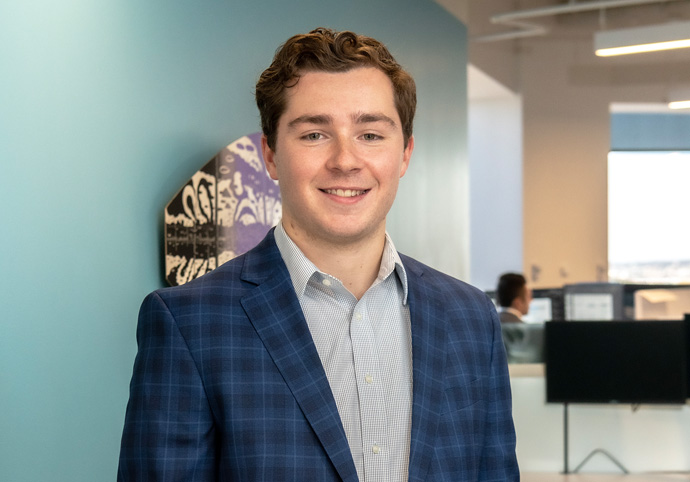 Photo of Christopher Whelan ’21, MSA ’22