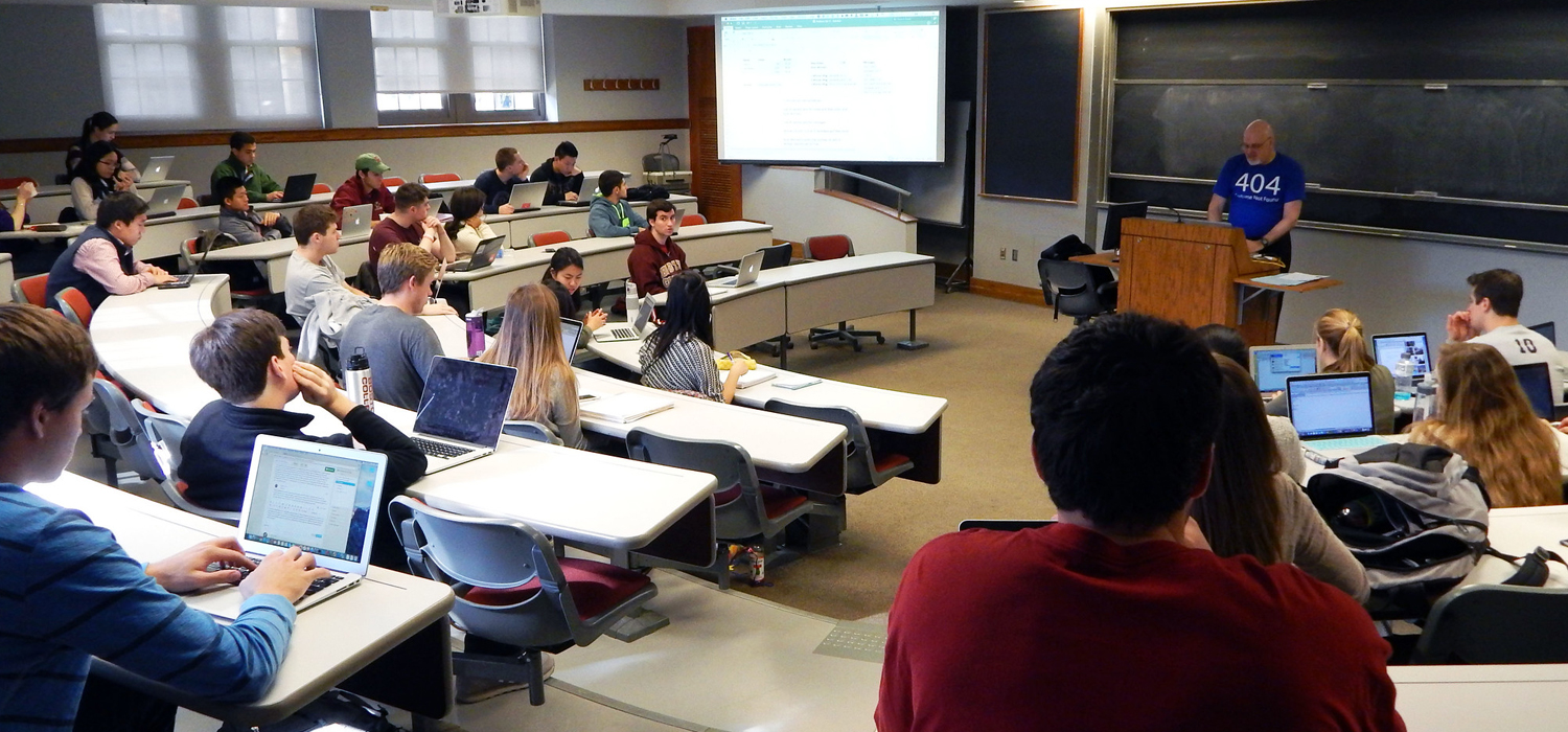 students in a classroom