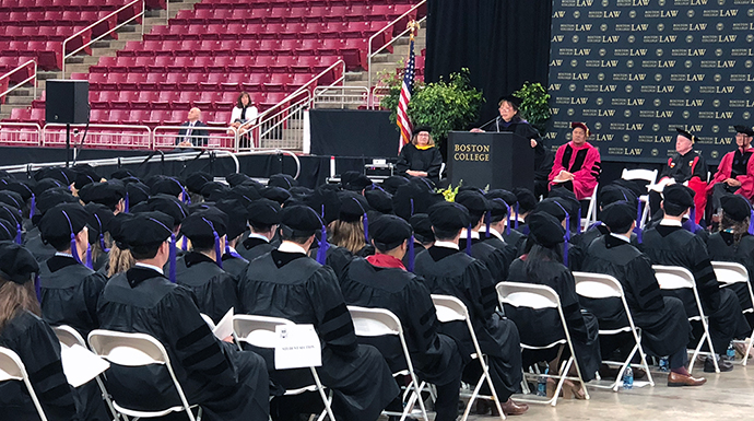 2018 Commencement photo