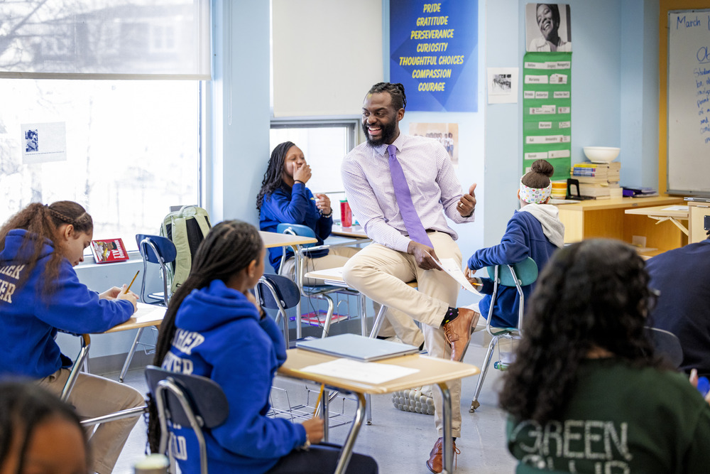 students in classroom