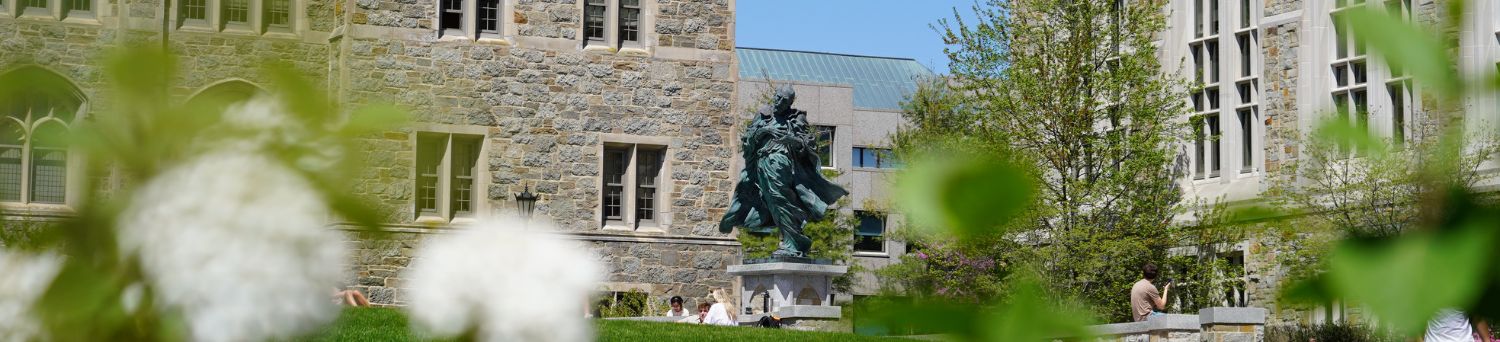 St. Ignatius statue