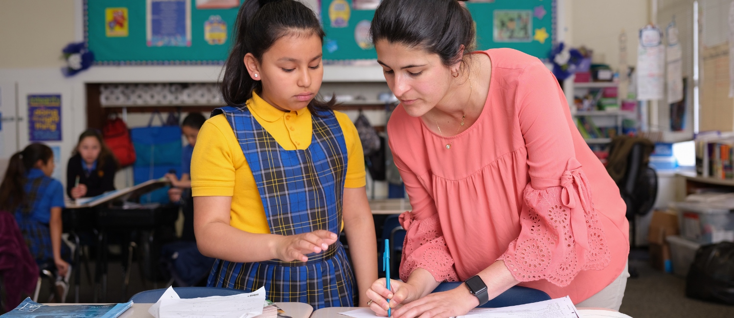 student and teacher