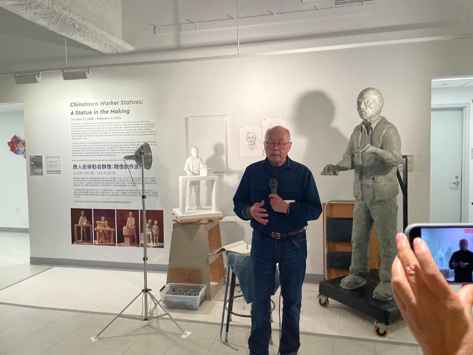 Painter and sculptor Wen-ti Tsen
