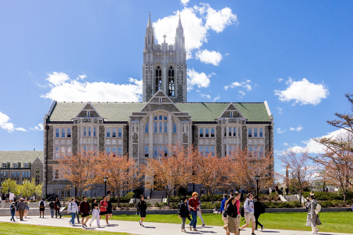 Gasson Quad in the Spring