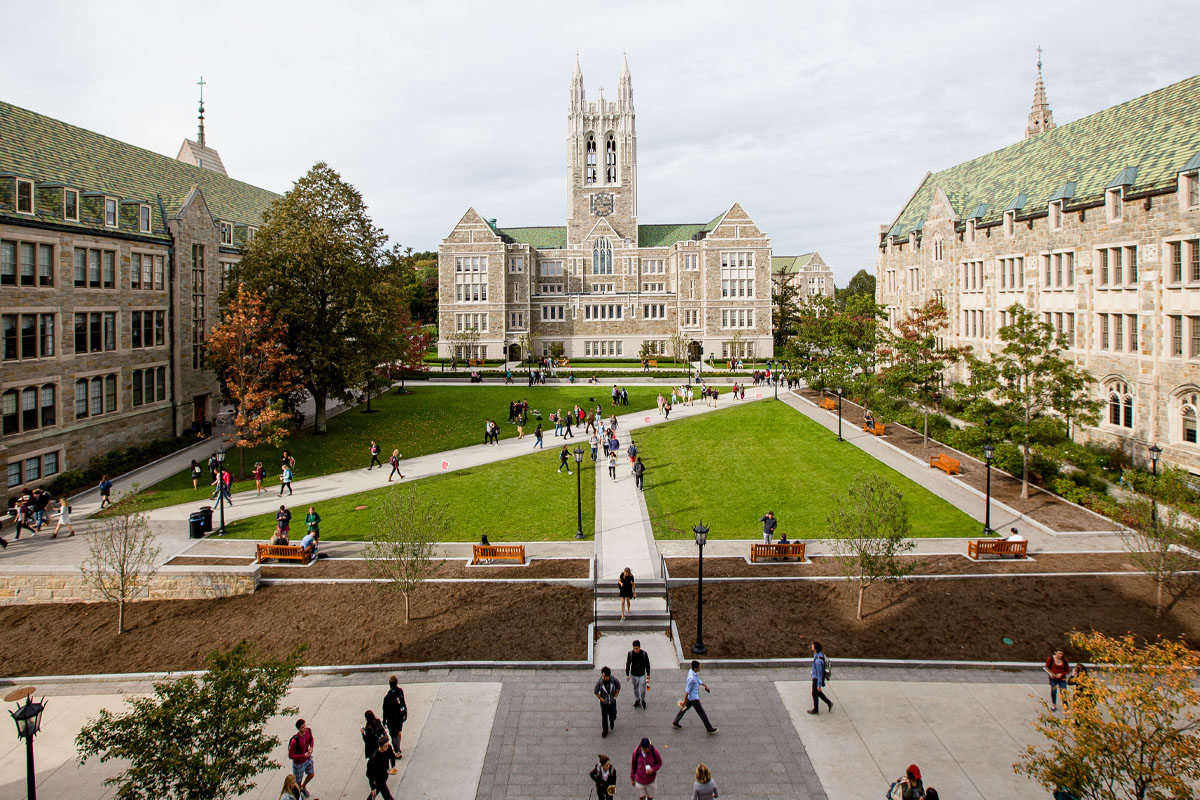 Gasson Quad in Fall