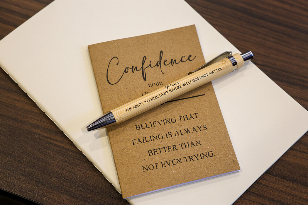 An inspiring message—believing that failing is always better than not even trying—welcomed students to the BLI Retreat.