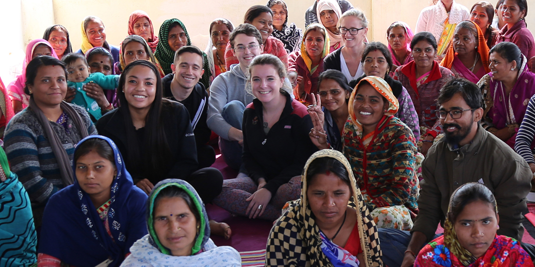 Interdisciplinary course participants in India