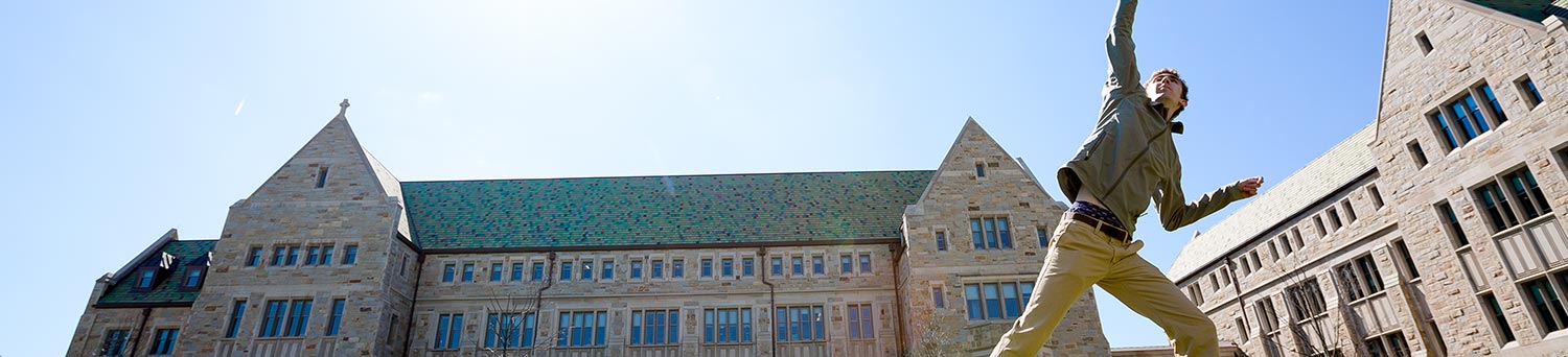 Stokes Hall, the home of the BC History Department.