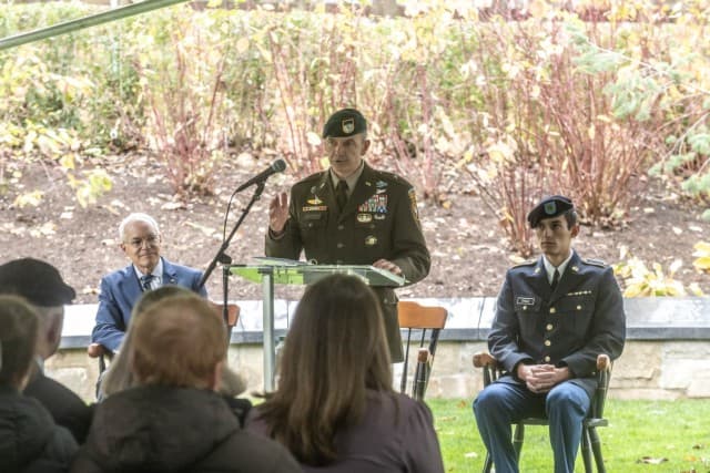 Coverage of the 23rd Annual Veterans Mass and Remembrance Ceremony.