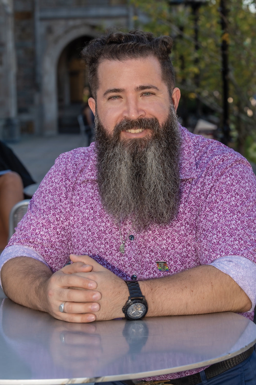 Portrait of Ira Kirschner, Associate Director, Intercultural Programming, AHANA and Intercultural Center