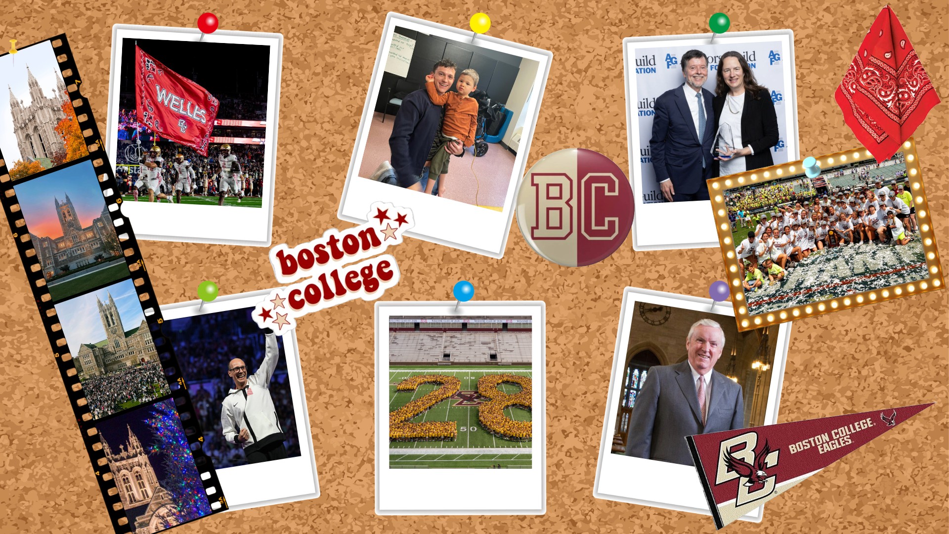 A collage of all the images in the story