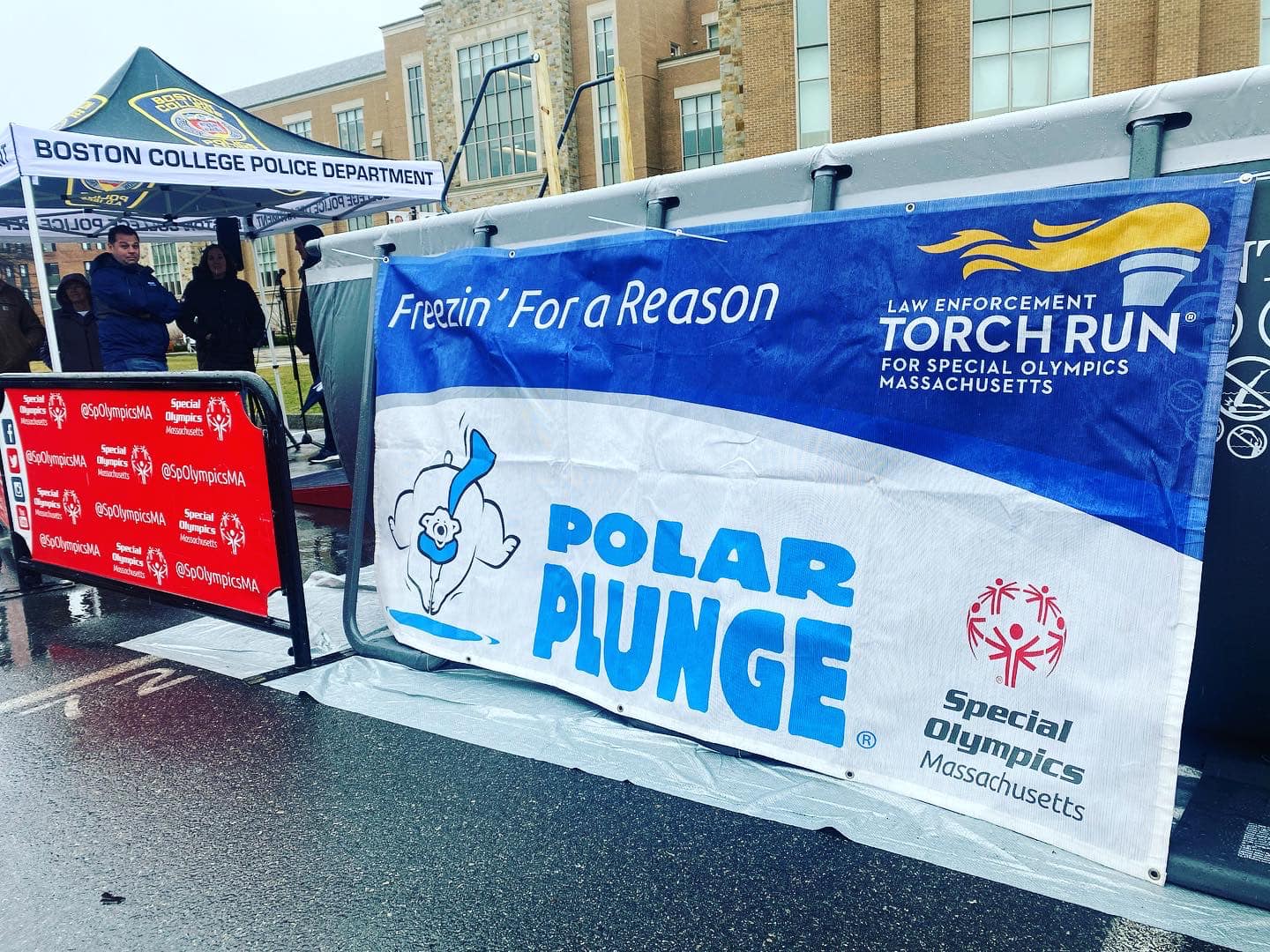 BC Polar Plunge signage