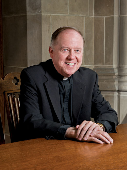University President William P. Leahy, S.J. 