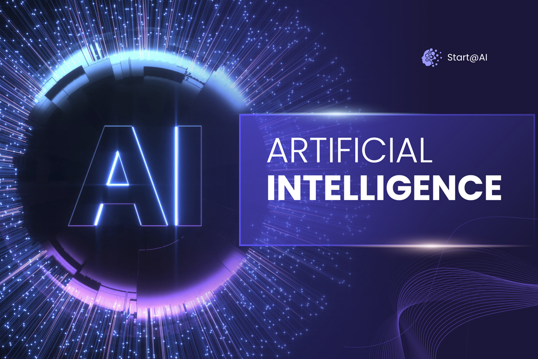 Signage for Start@AI series