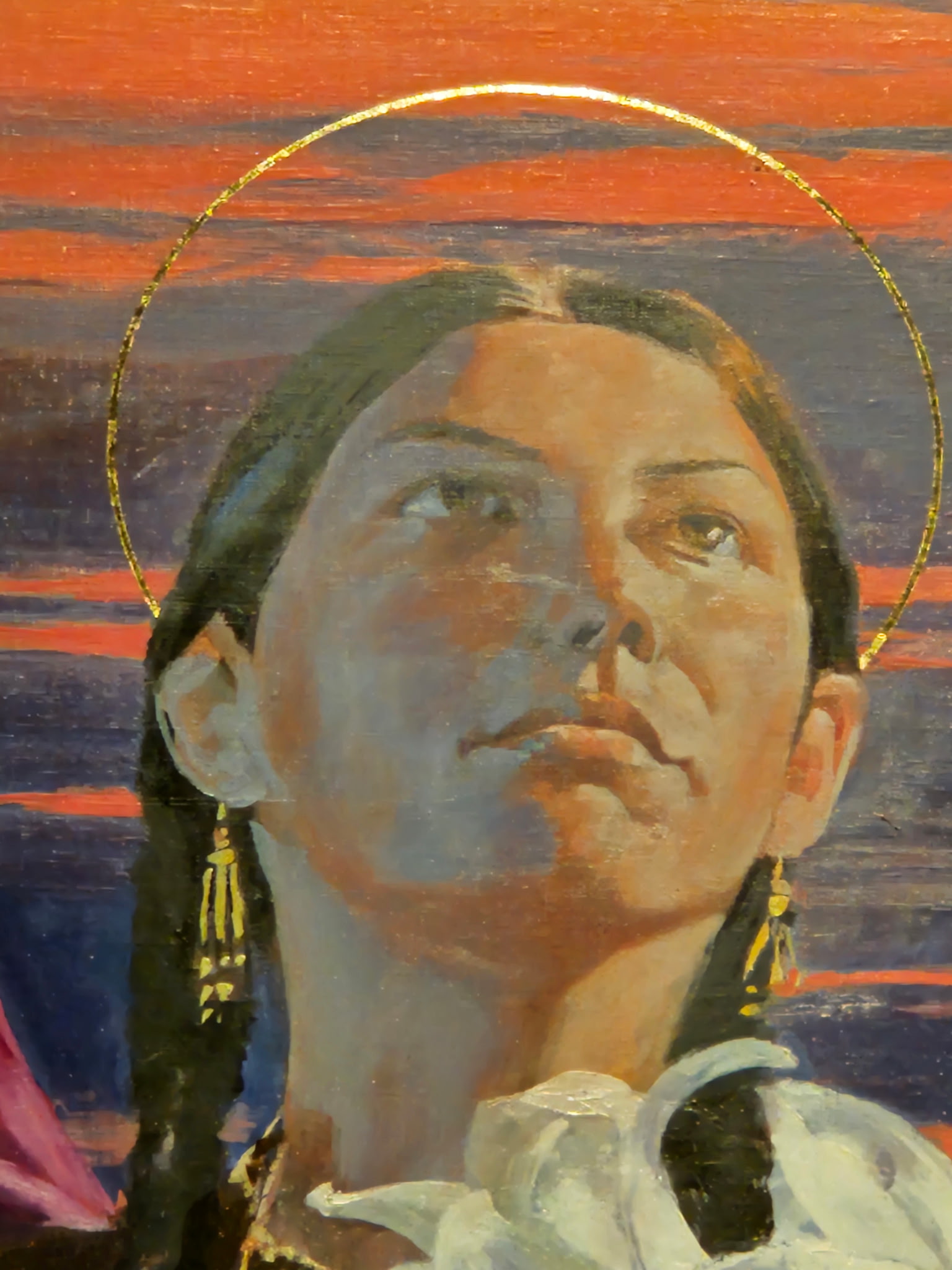 Dana Howling Wolf Keller as St. Kateri Tekakwitha