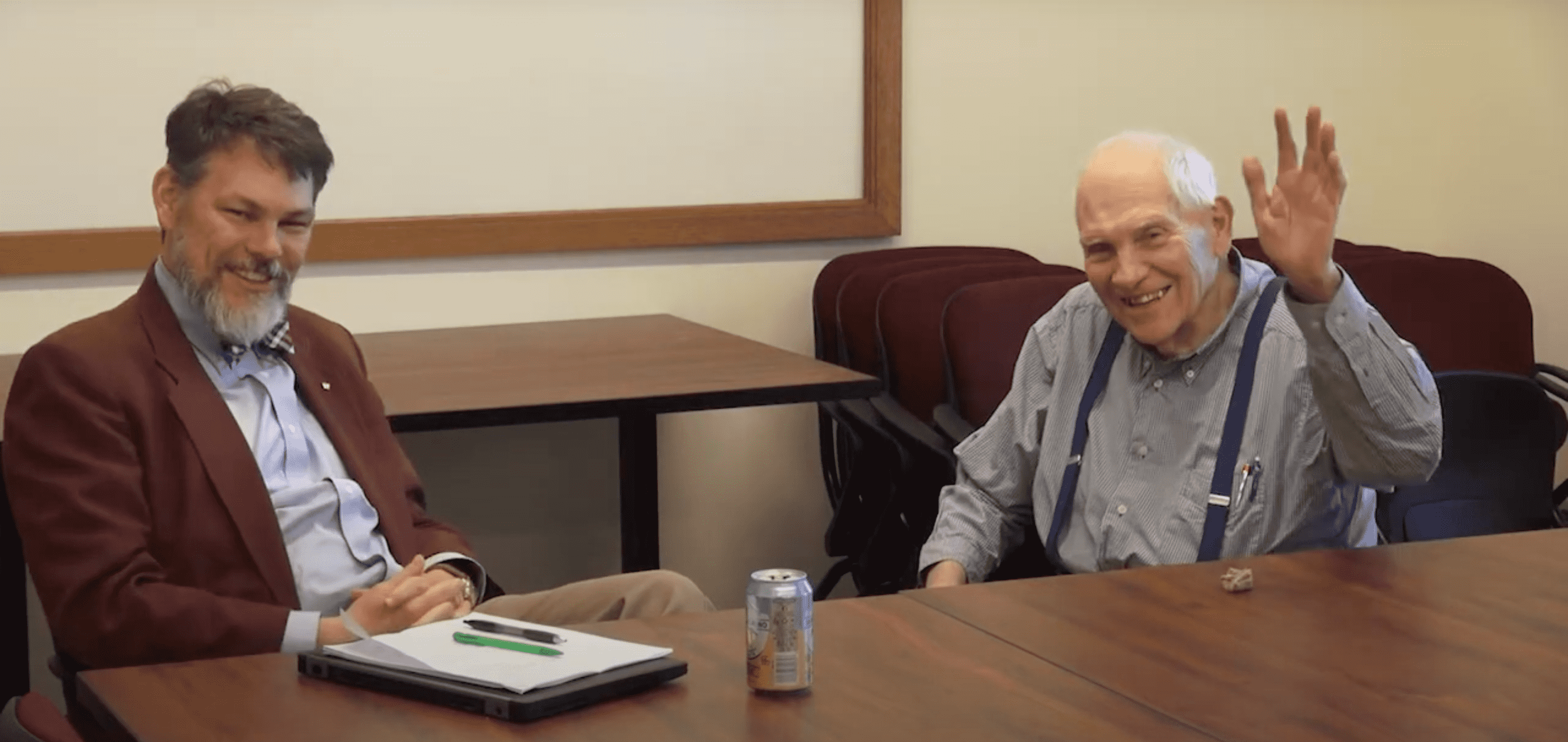Photo of Jeremy Wilkins and Fred Lawrence