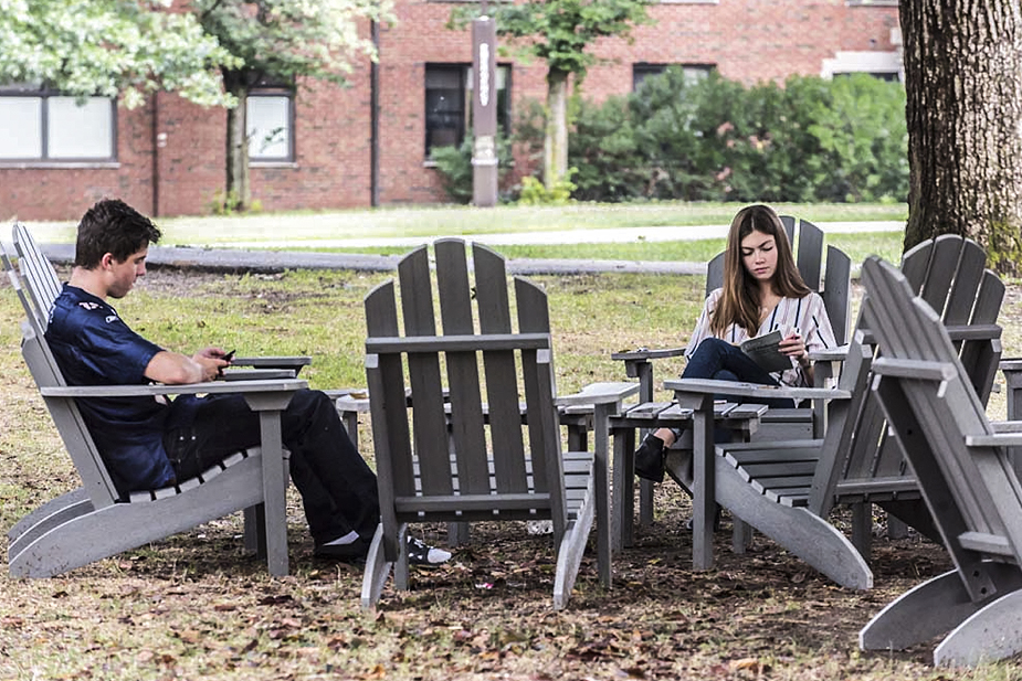 Students in chairs