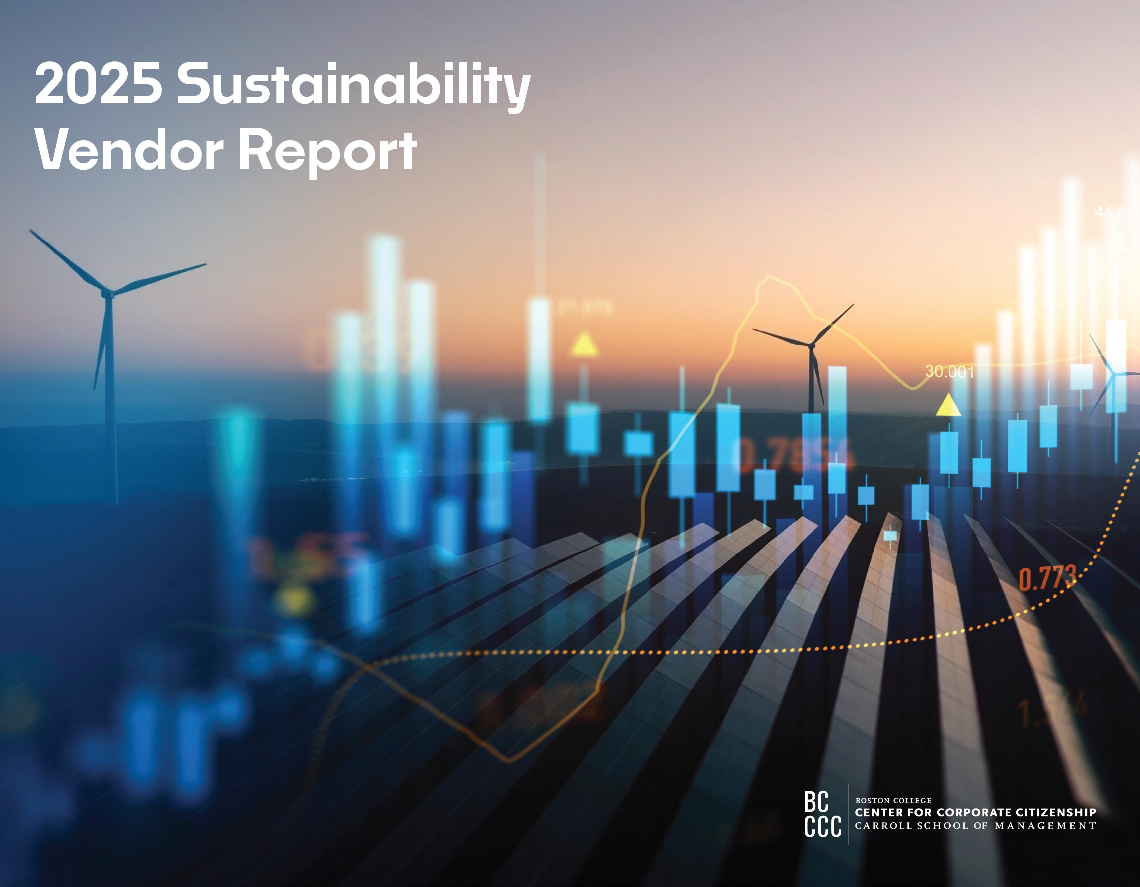2025 Sustainability Vendor Report