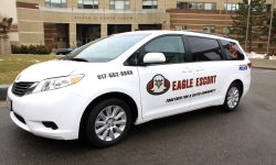 Eagle escort van
